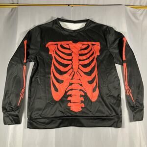 nineninesixteensixteen Playboi Carti Crewneck Mens XL Black Red Skeleton Tour